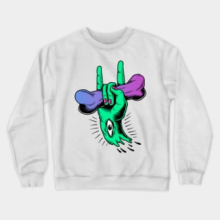 HAND EYE Crewneck Sweatshirt